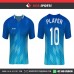 DIGITAL PUZZLED BLUE   SOCCER JERSEYS